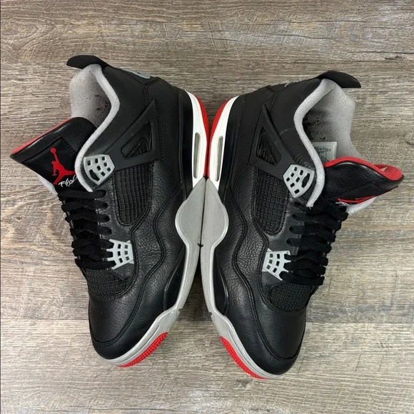 Air Jordan 4 Retro “Black/Red/Smoke Grey” (Size 10) Air Jordan 4 Retro “Black/Red/Smoke Grey” (Size 10) main image 2
